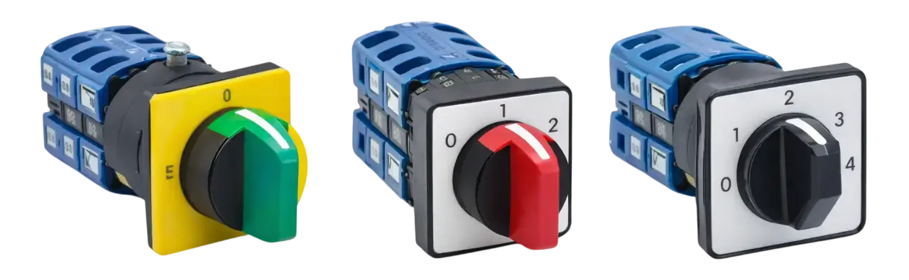 Mode Selector Rotary Switches